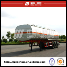 Chinesisches Hersteller-Angebot Carbon Steel Q345 Tank Trailer für leichtes Dieselöl Delivery40800L (HZZ9400GYY)